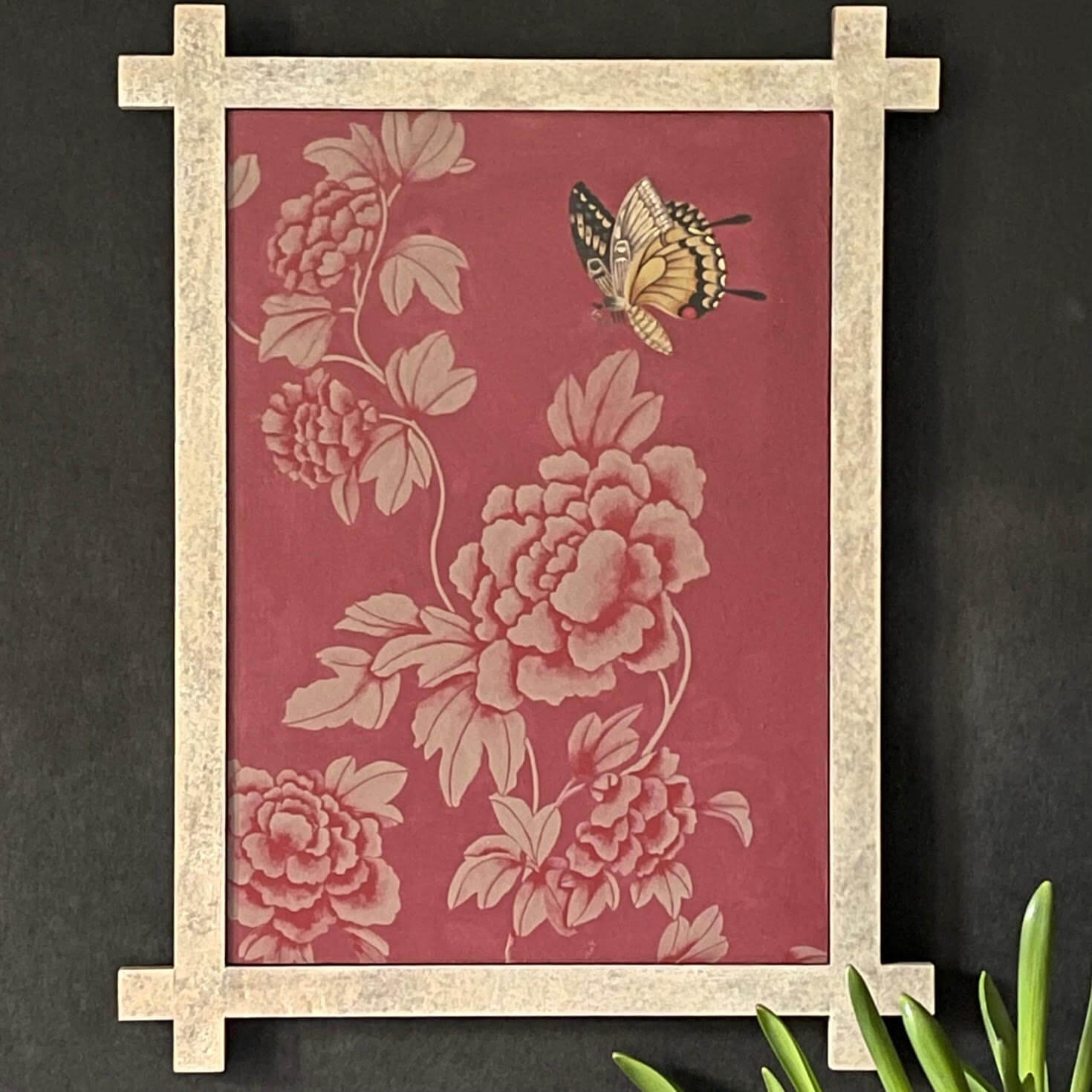 Burgundy Chinoiserie - Artwork by ArtDecore (Kent and London)