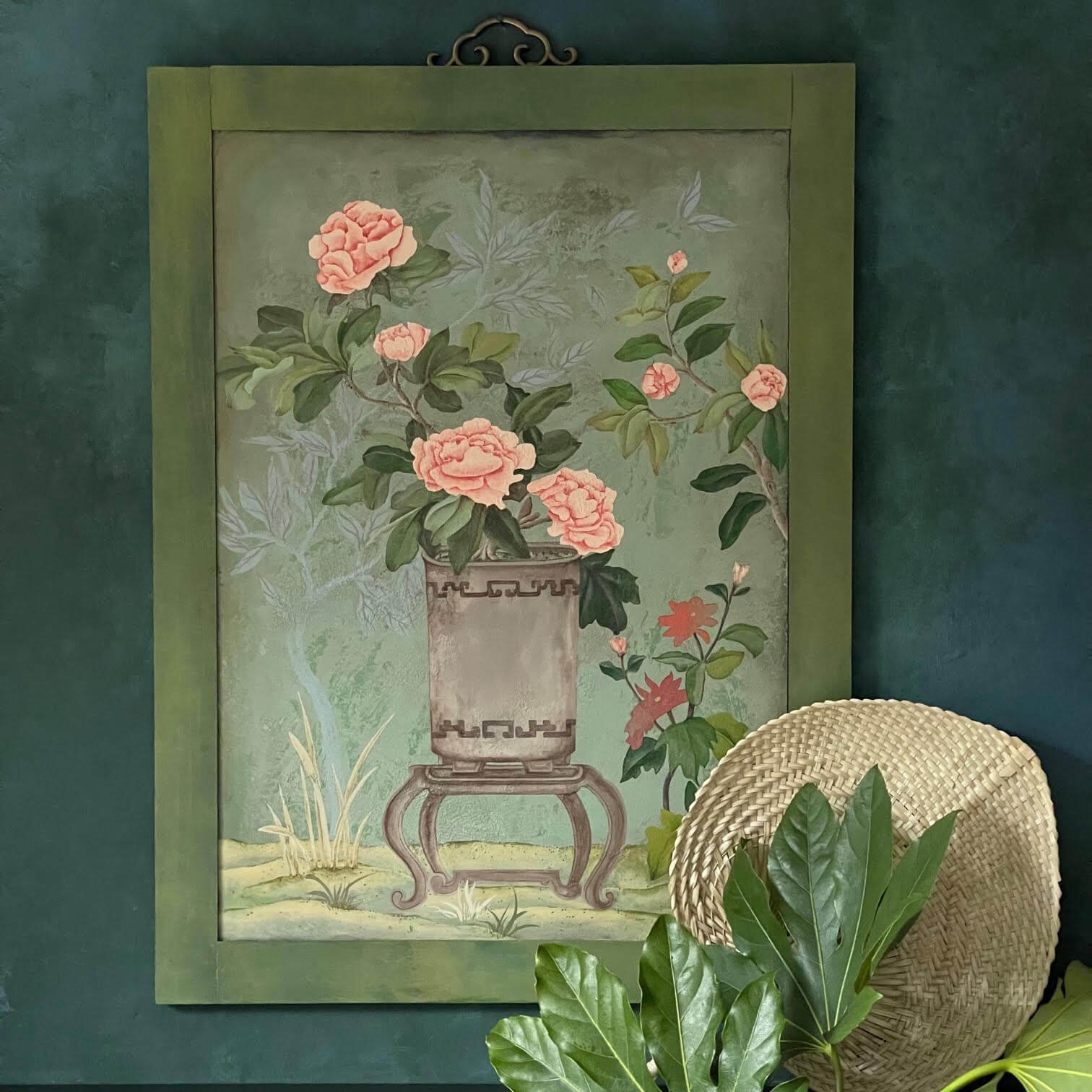 Green Chinoiserie - Artwork by ArtDecore (Kent and London)