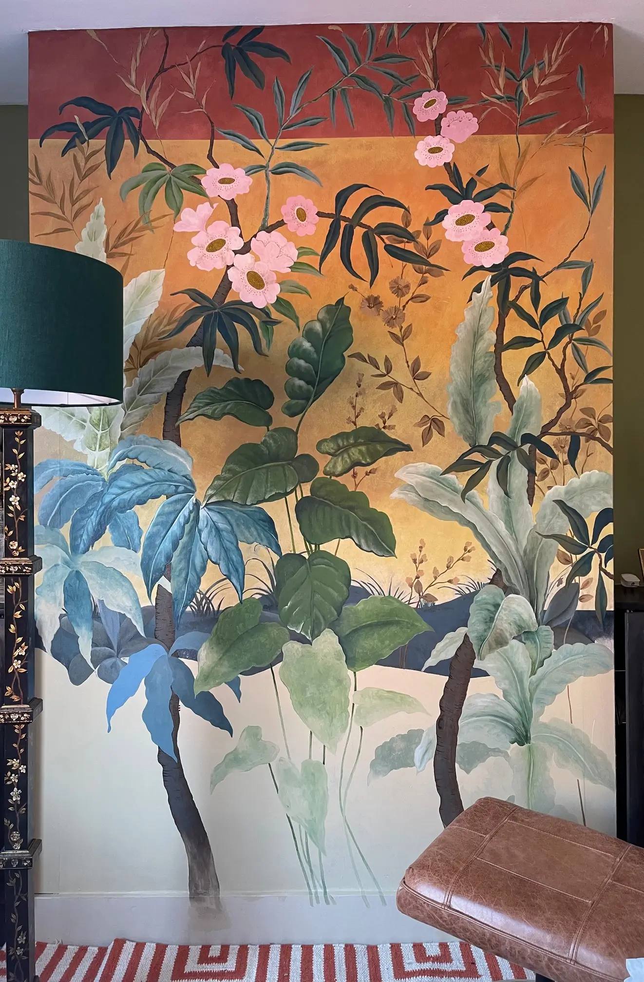 Tropical Design Mash up Mural