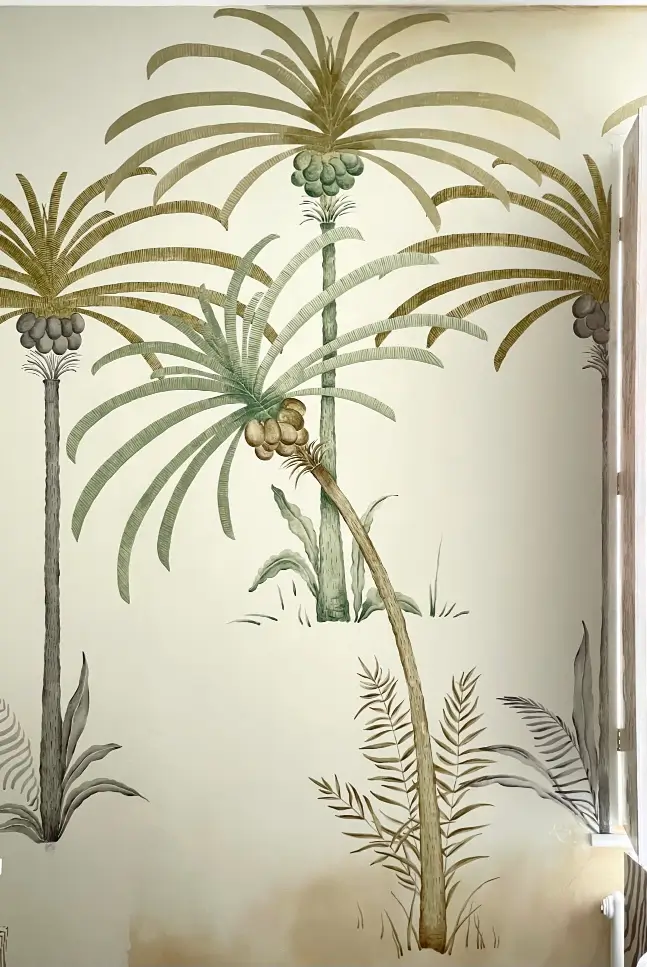 Mughal Mural by Local Kent Artist